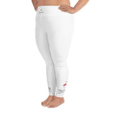 All-Over Print Plus Size Leggings