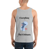 Unisex Tank Top/Frnt LOGO/BK Slogan