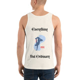 Unisex Tank Top/Frnt LOGO/BK Slogan