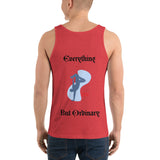 Unisex Tank Top/Frnt LOGO/BK Slogan