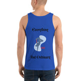 Unisex Tank Top/Frnt LOGO/BK Slogan