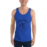 Unisex Tank Top/Frnt LOGO/BK Slogan