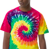 Oversized tie-dye t-shirt