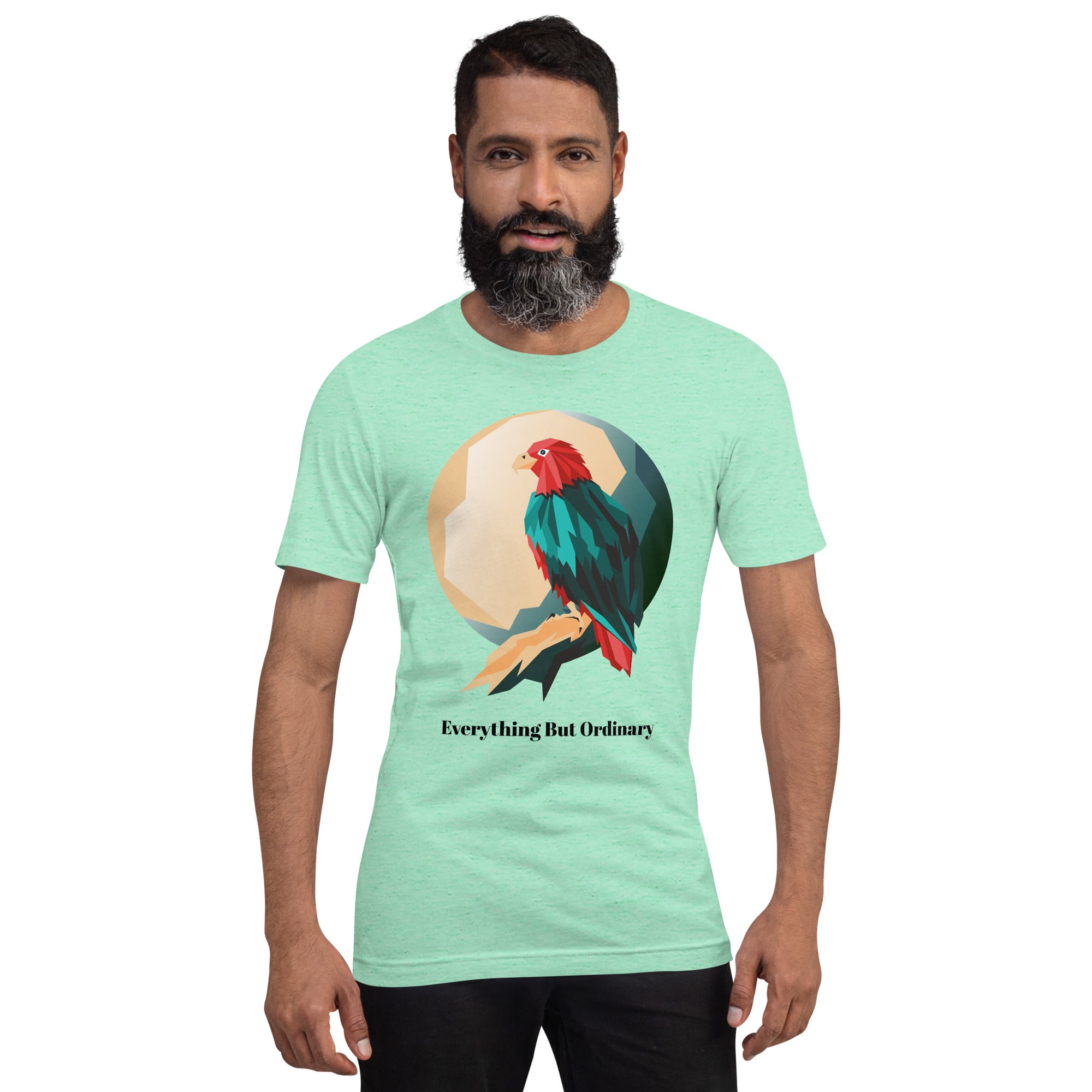 T-Shirt (White/Short/Bird)