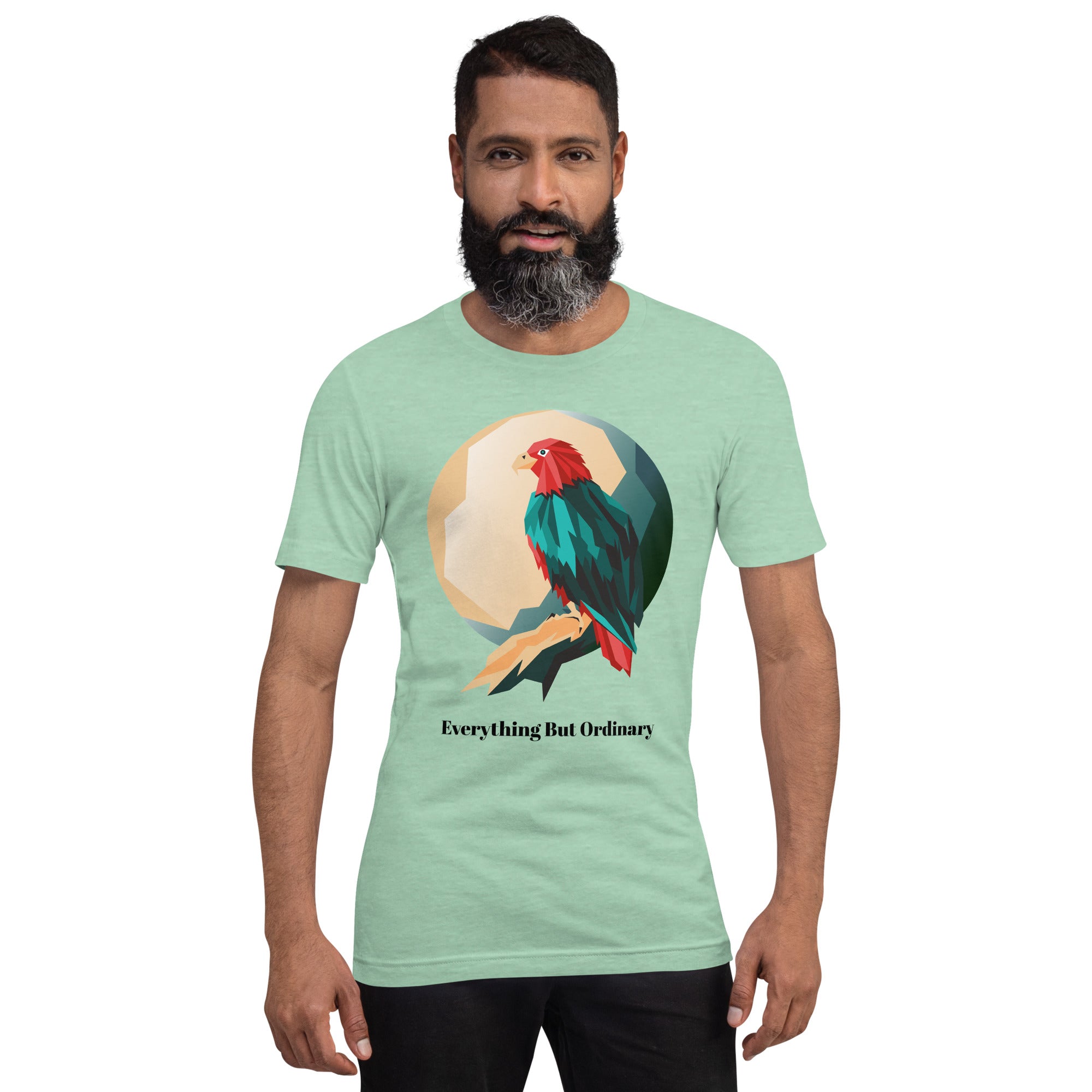 T-Shirt (White/Short/Bird)
