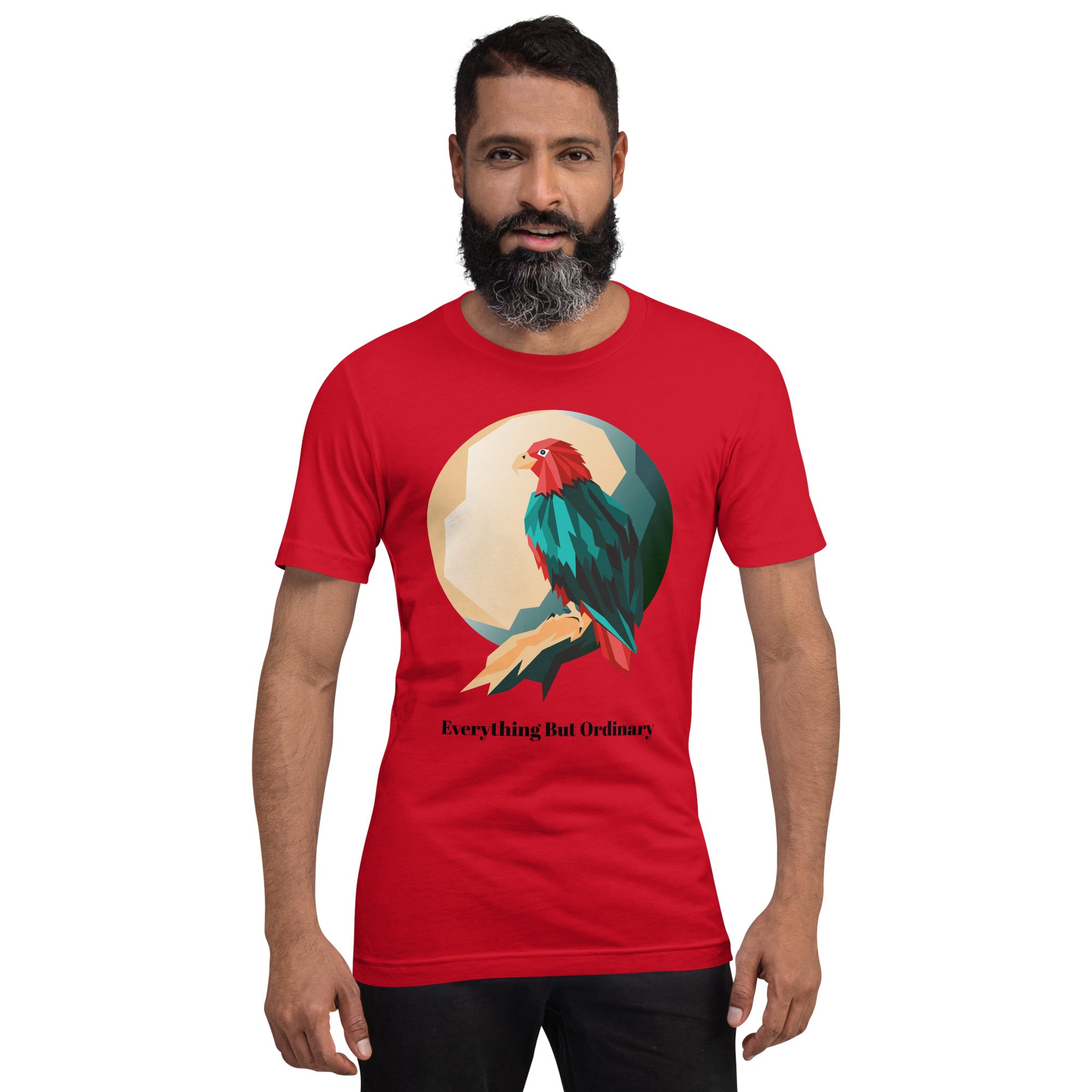 T-Shirt (White/Short/Bird)